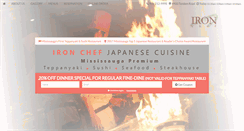 Desktop Screenshot of ironchef.ca